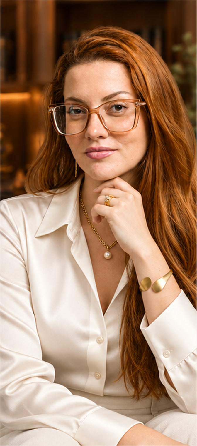 Retrato profissional de Bárbara Anastácio